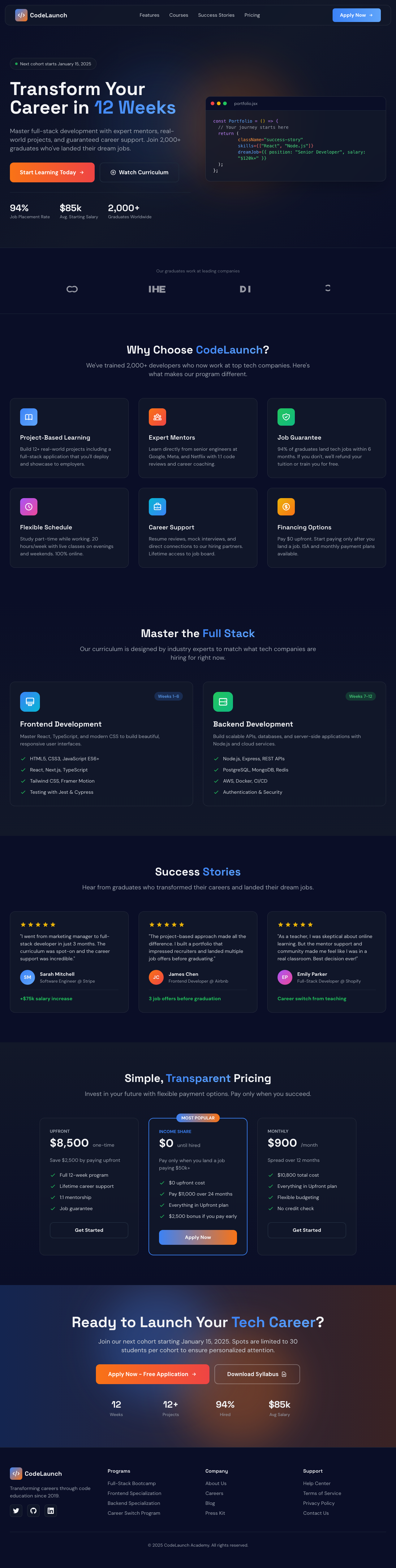 Coding Bootcamp