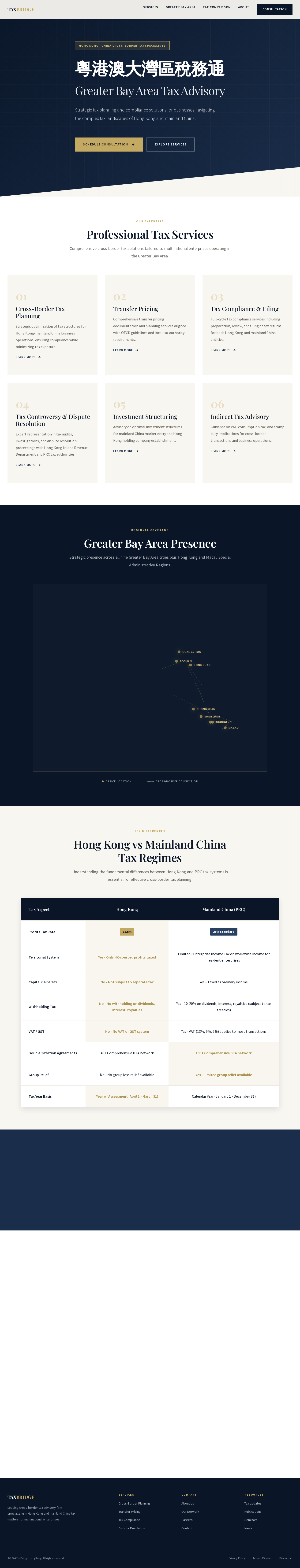 HK China TAX Bridge