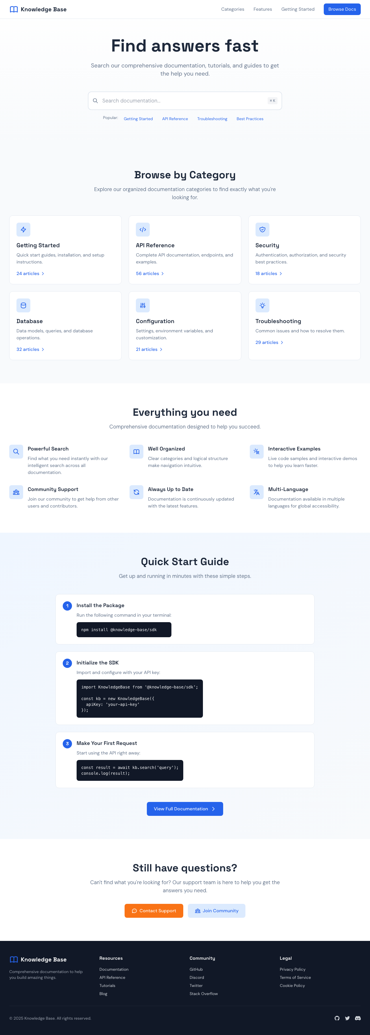 Knowledge Base