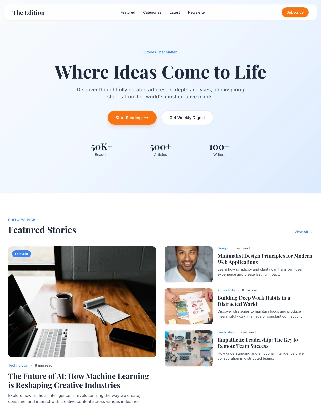 Magazine Blog